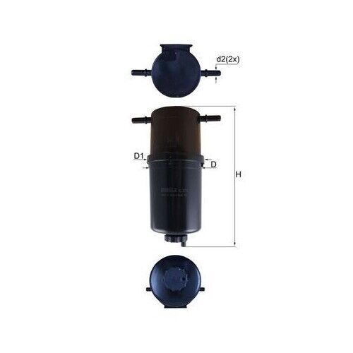 Filtro Carburante Mahle KL 873 per Audi VW Cupra