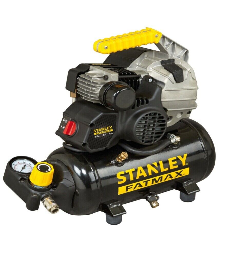 COMPRESSORE 277/8/6E "FUTURA RANGE" - 6 LITRI 8 BAR - STANLEY