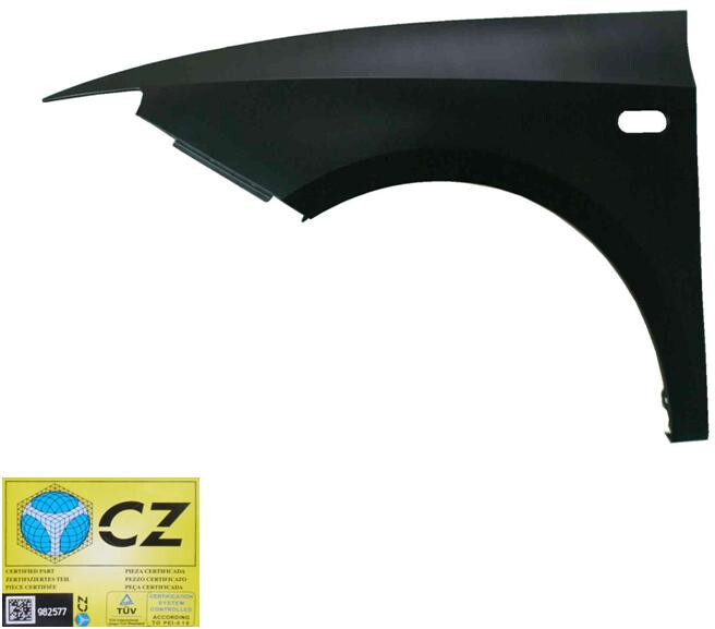 Parafango anteriore sinistro per seat ibiza 2008 al 2016