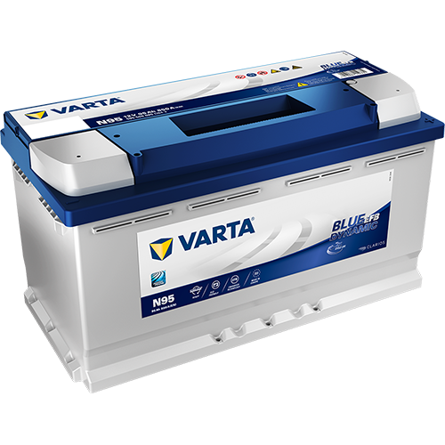 Batteria Auto EFB Varta N95 12V 95AH 850A 353x175x190mm ideale per START&STOP