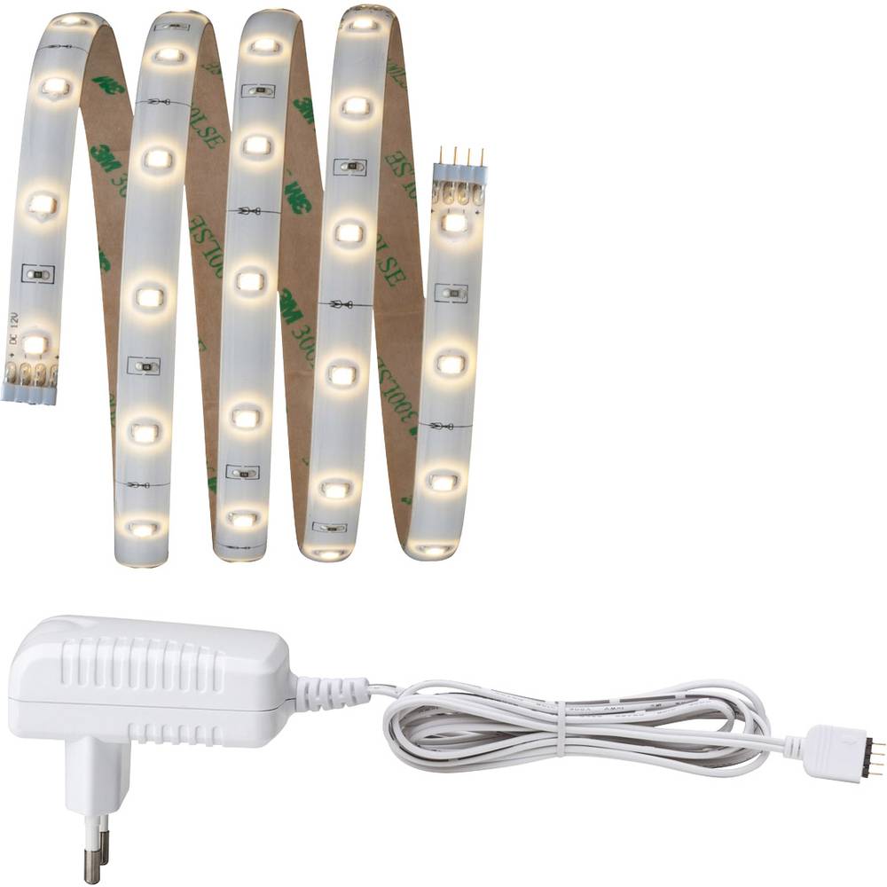 Kit completo striscia LED Paulmann YourLED 70317 Potenza: 7.5 W Bianco caldo