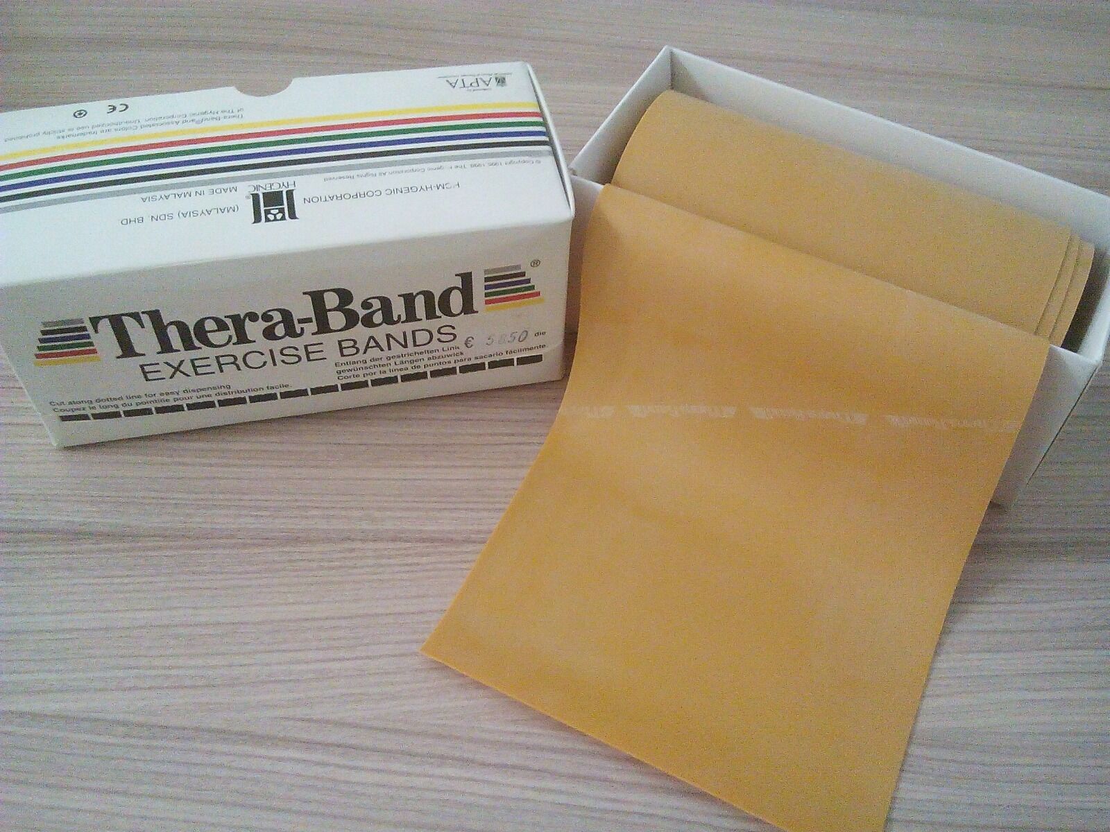 Thera-Band Fascia per esercizi, Oro, 5,50 m