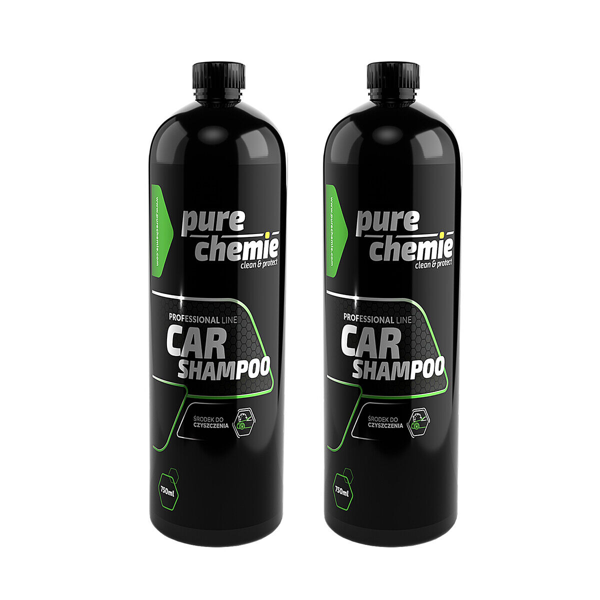 x2 Pure Chemie Car Shampoo 750ml shampoo per auto