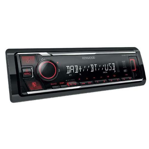 Kenwood KMM-BT407DAB autoradio 1-DIN con Bluetooth / Spotify / USB / AUX-IN / s