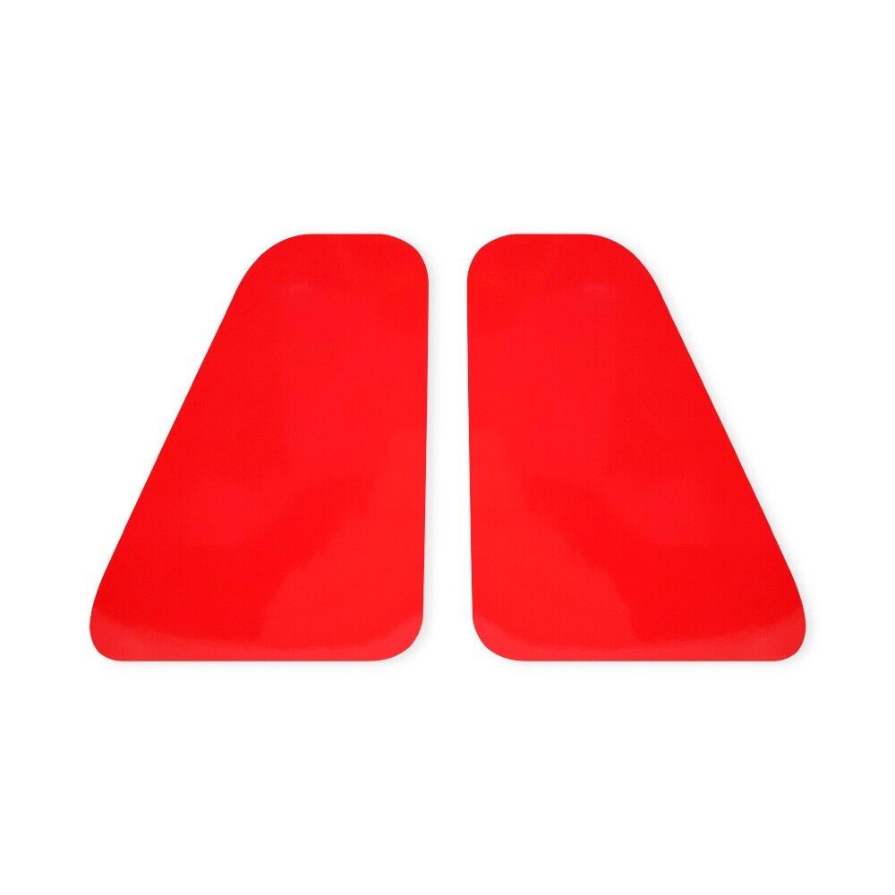 Adesivi Interno Fari Abarth e Fiat 500 Rosso Lucido