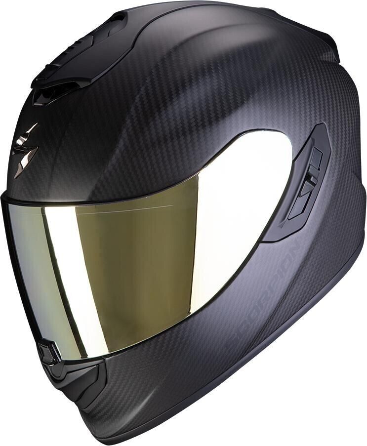 CASCO MOTO INTEGRALE ECE22.06 SCORPION EXO 1400 EVO AIR CARBON MATT OPACO TG S