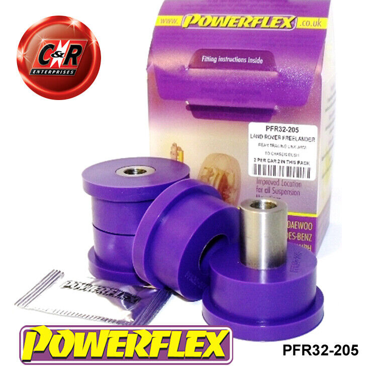 Powerflex RR Rimorchio Linkarm-Chassis Spazzole per Land Rover Freelander