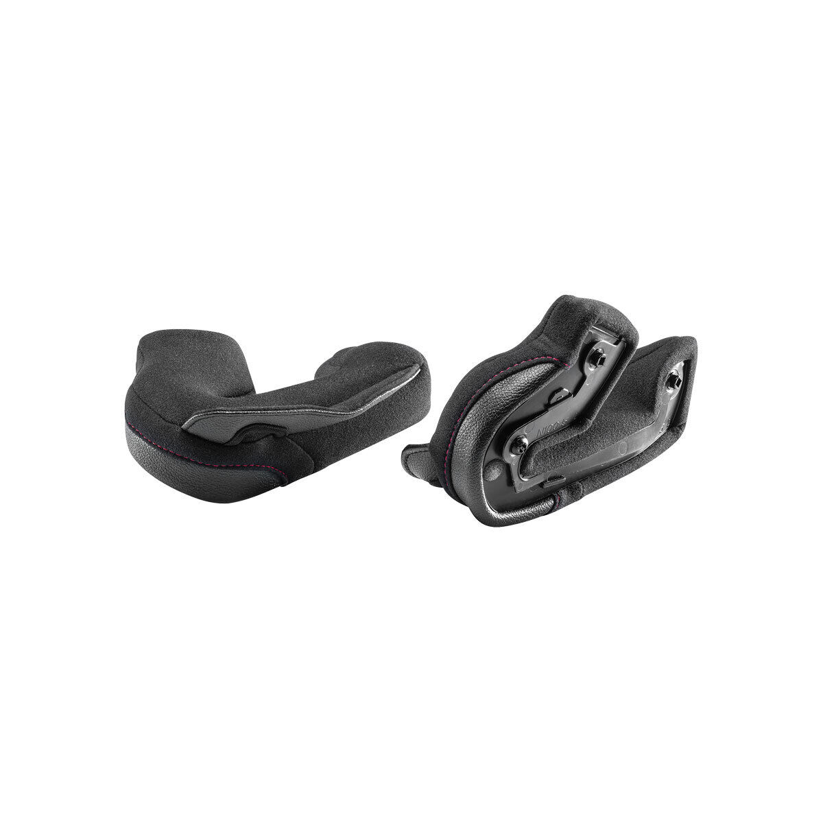 GUANCIALI CLIMA COMFORT TAGLIA XS 55 MM NERO ROSSO NOLAN N100-5 PLUS