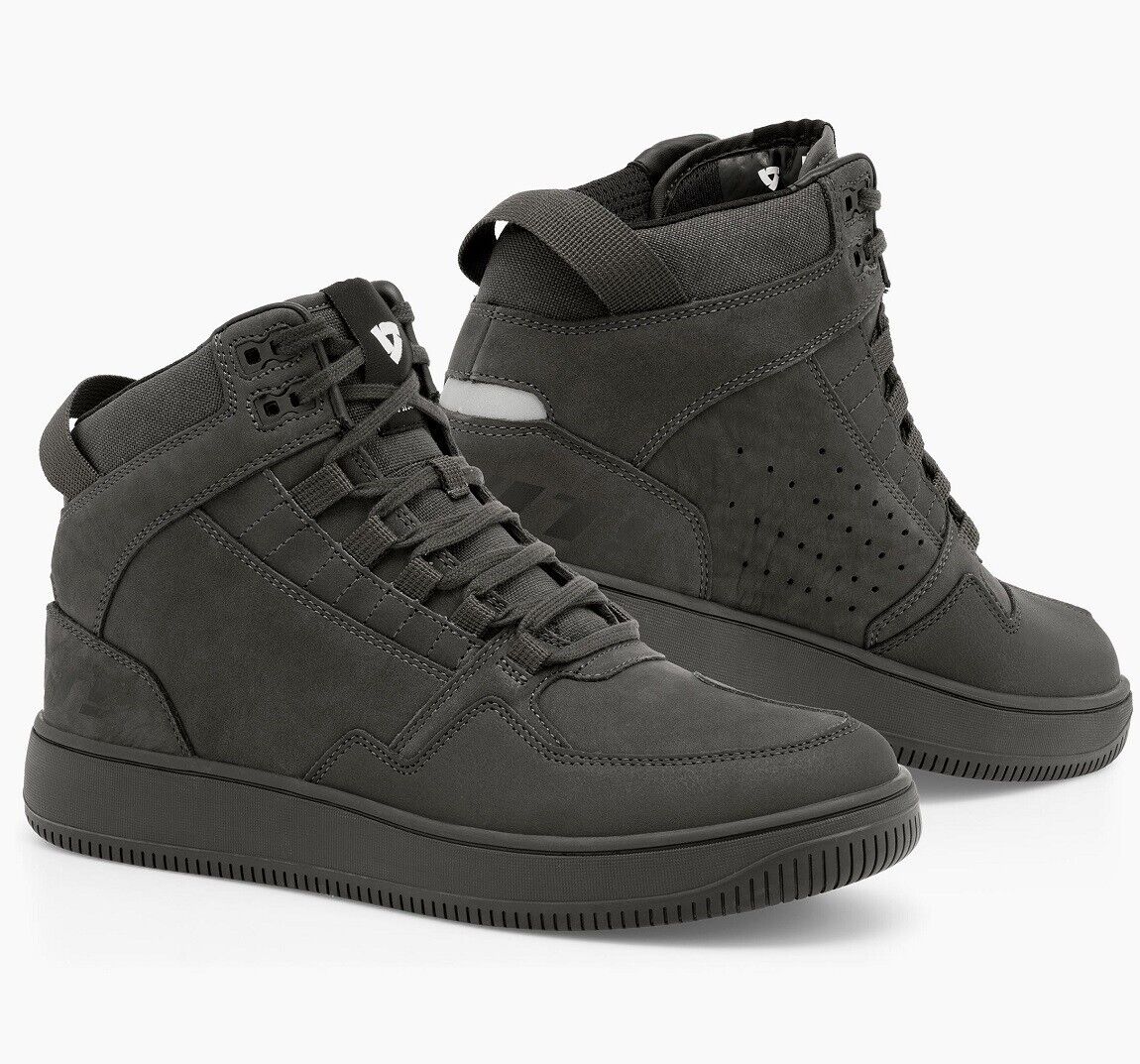 SCARPE BOOTS MOTO SNEAKERS REV'IT REVIT JEFFERSON PELLE ANTRACITE TG 45