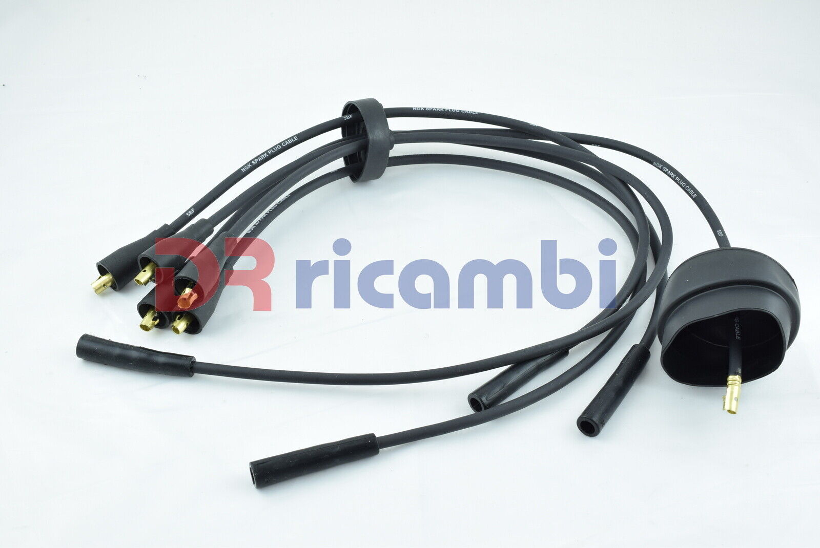 CAVI CANDELE ACCENSIONE MOTORE ALFA 75 1.8 T. ALFETTA 16 18 20 ALFA 90 NGK 0530