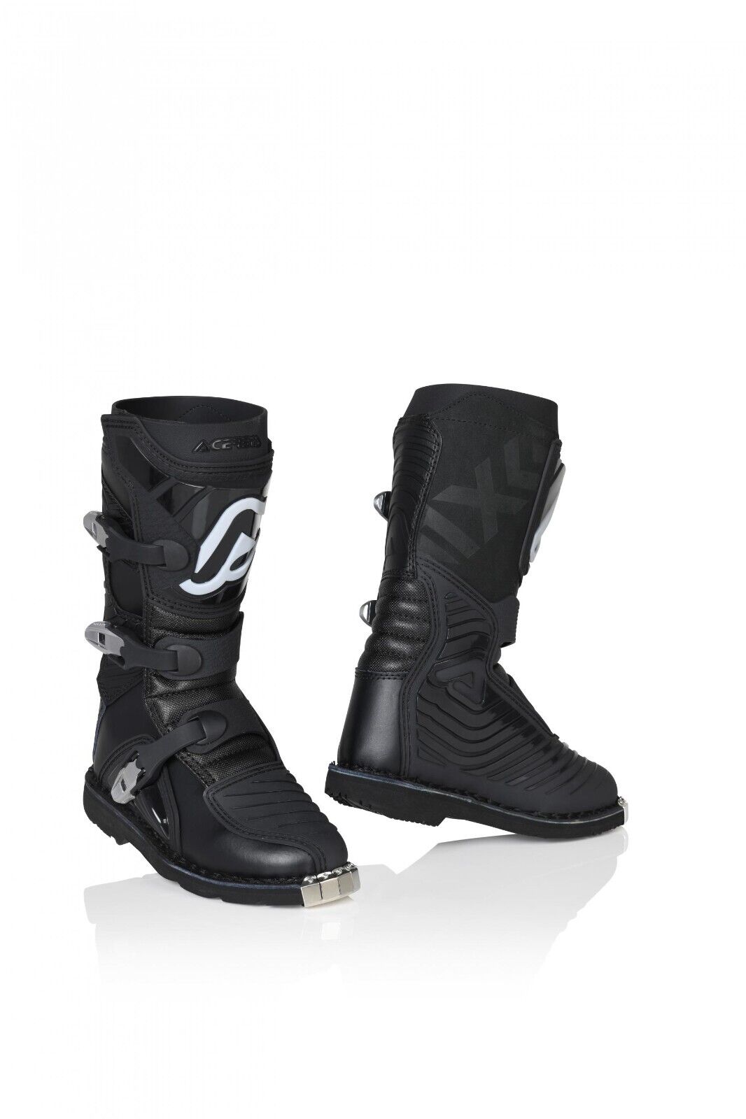 Taglia 36 - Stivali Bambino Acerbis X-KID Bimbo Motocross Enduro Nero Black