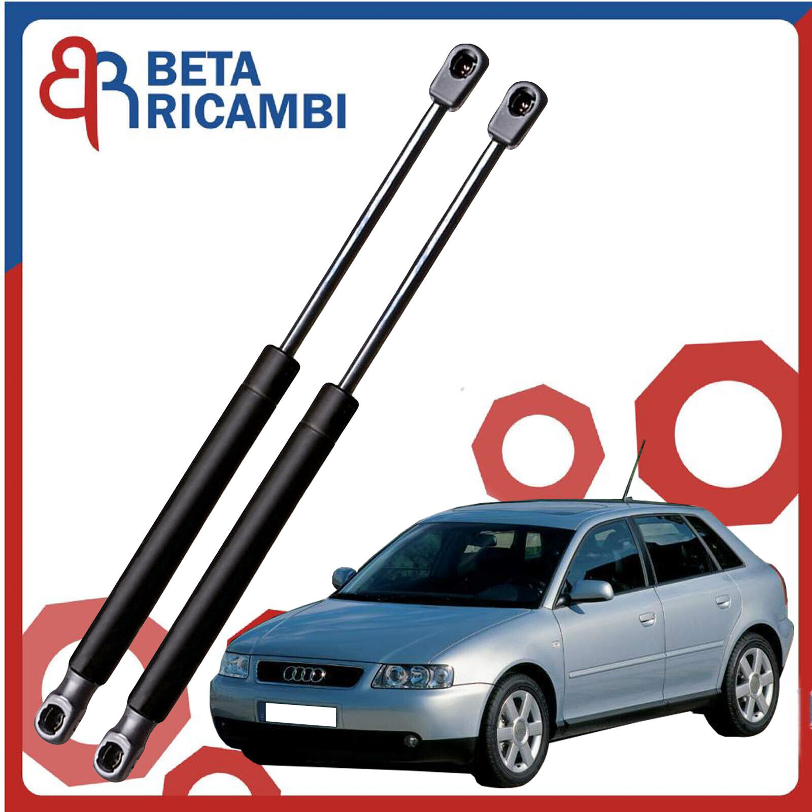 Molle a Gas Portellone Pistoncini Cofano Posteriore Audi A3 (8L1) A4 Avant (8D5)