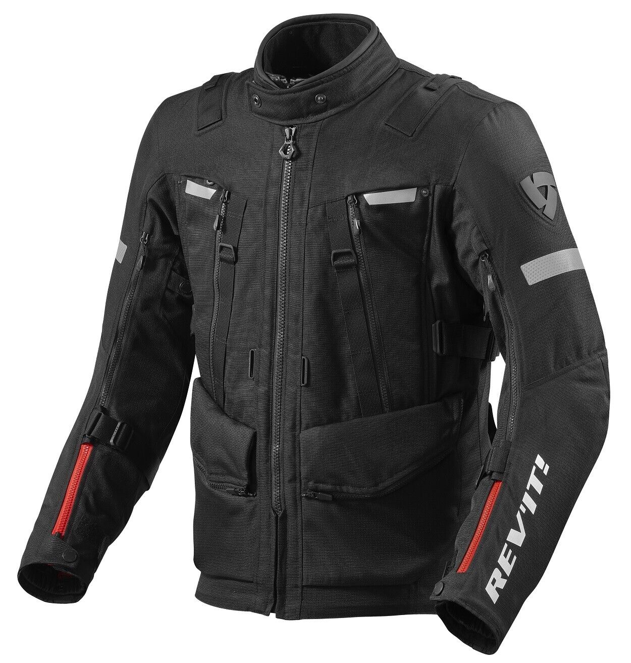 GIACCA JACKET MOTO REV'IT REVIT SAND 4 TRE STRATI BLACK IMPERMEABILE H2O TG XXL