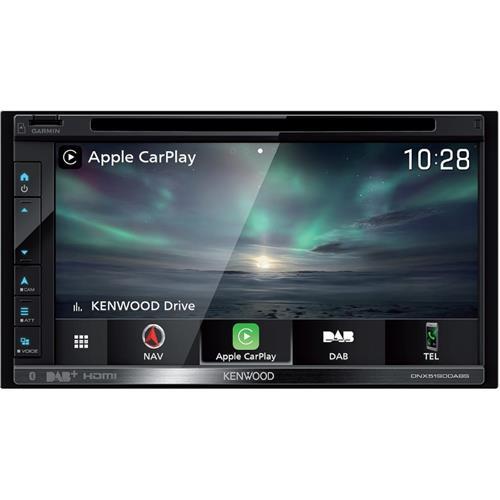 Kenwood DNX5190DABS autoradio 2-DIN DAB+ con GPS  Apple carplay  Android Auto  B