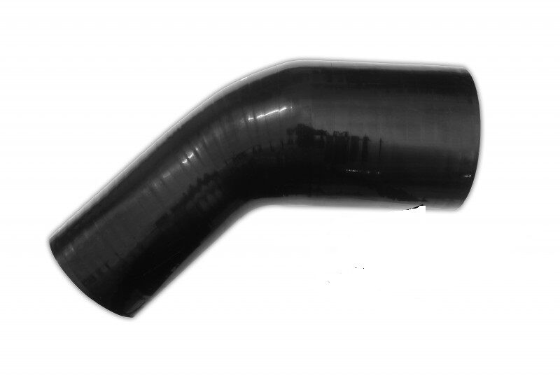Manicotto Tubo RIDUZIONE Curva 45 Gradi 45° 89-76mm Raccordo Silicone Siliconico