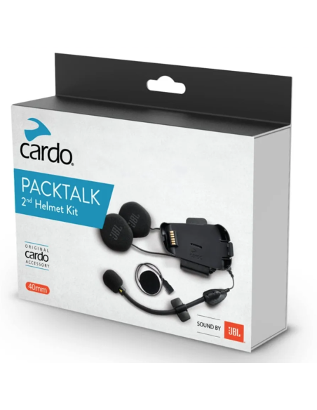 XIT Cardo PackTalk Bold Kit audio con profili audio JBL 40mm