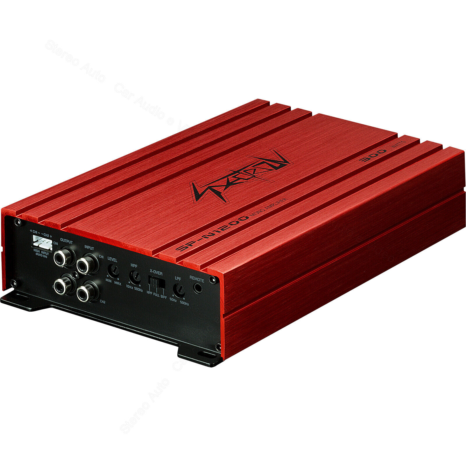 AMPLIFICATORE auto 1 CANALE MONO per Subwoofer Finale Compatto POTENTE Classe D