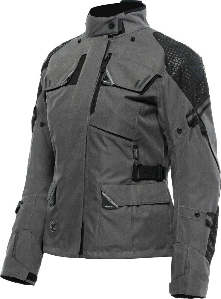 GIACCA DONNA 3 STRATI DAINESE LADAKH 2L LADY D-DRY IRON GATE BLACK TG 44