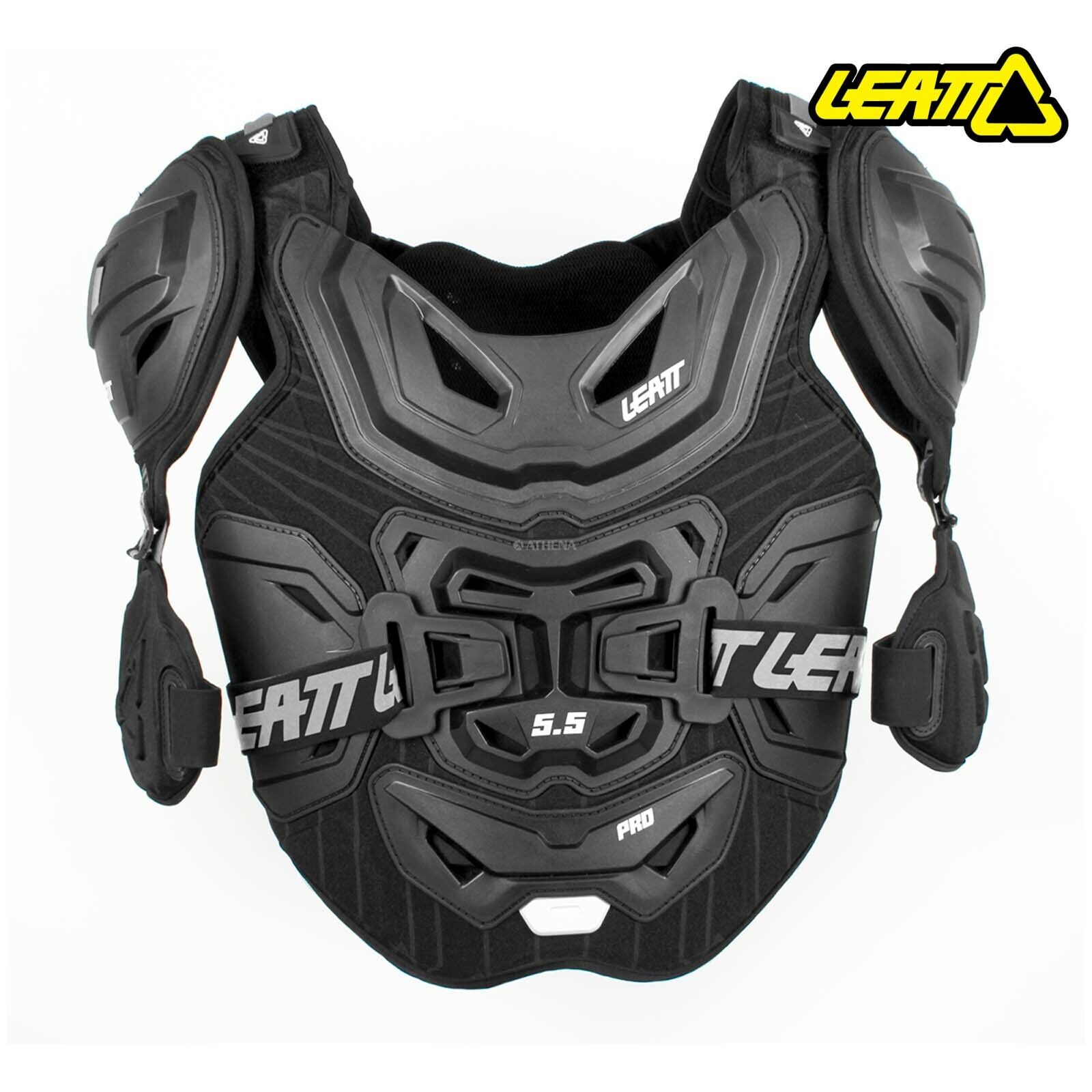 LEATT 5014101111 CHEST PROTECTOR 5.5 PRO CE SPALLE SCHIENA EN1621-2 LEVEL 2