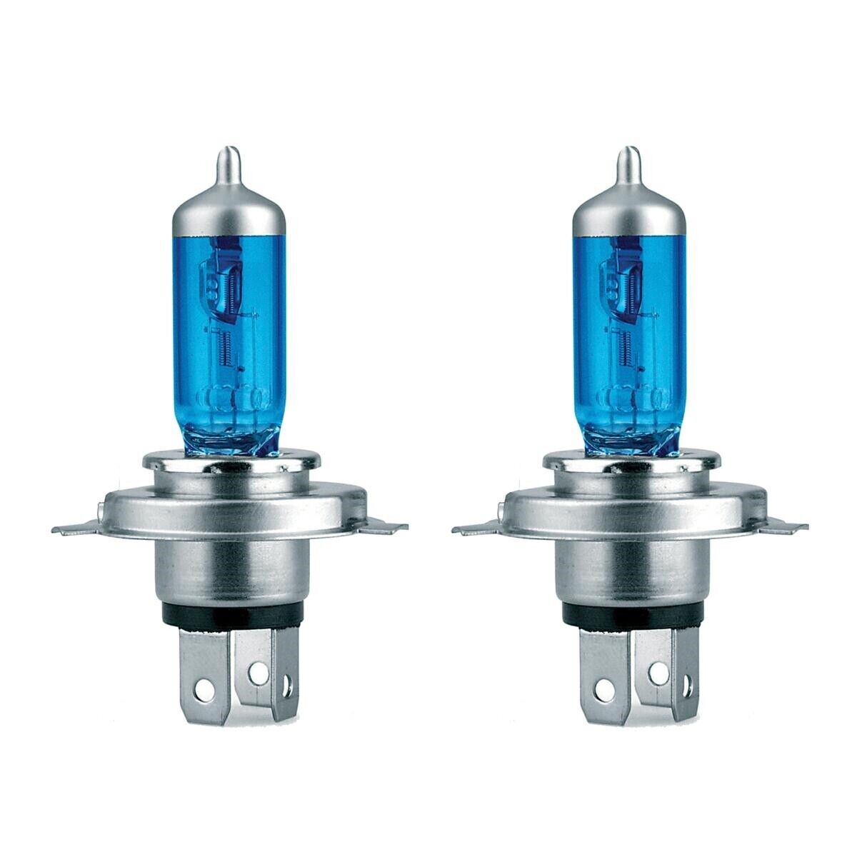 H4 Plasma White alogena 2 pezzi 1000 lm 4300°K 60-55W 12V