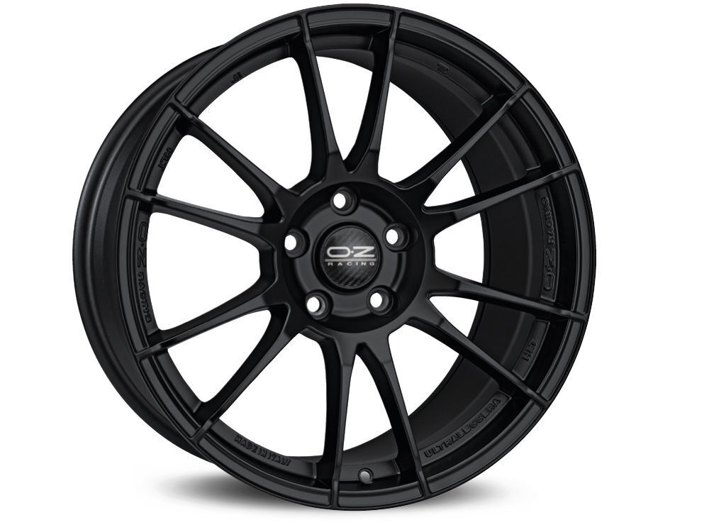 CERCHI IN LEGA OZ ULTRALEGGERA HLT MATT BLACK 8,5x19 5x108,00 ET45