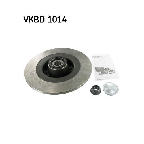 Discofreno Skf VKBD 1014 per Renault Assale Posteriore