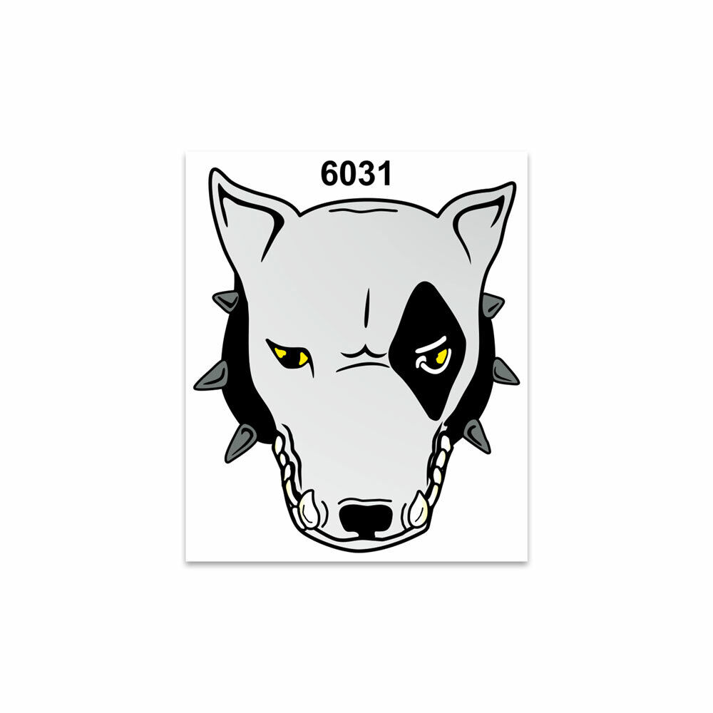 Adesivi Stickers Pitbull 10 x 12 cm