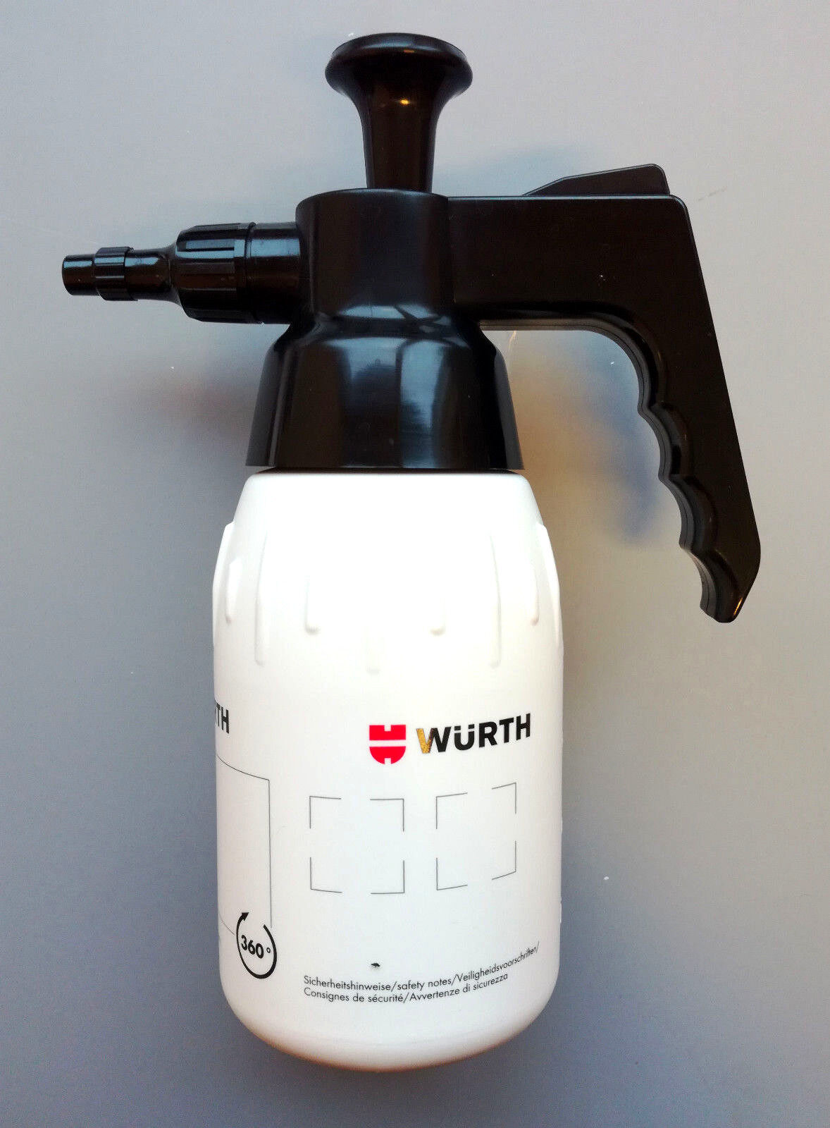 WURTH 360° Pompa Spray Bottiglia 0891503360 1L