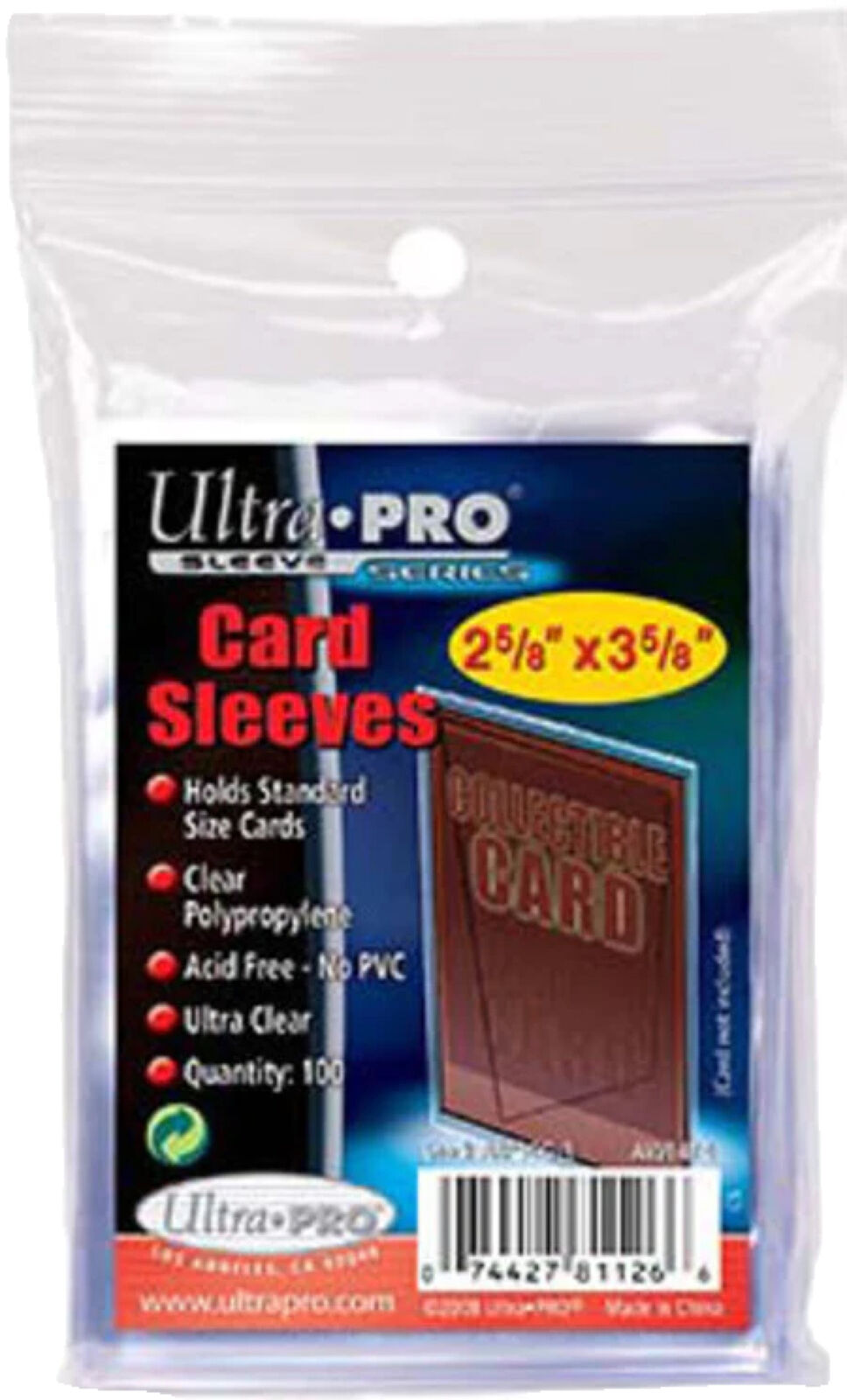 Ultra Pro - 100x Bustine - Soft Card Sleeve -  Proteggi Carte Pokemon MTG