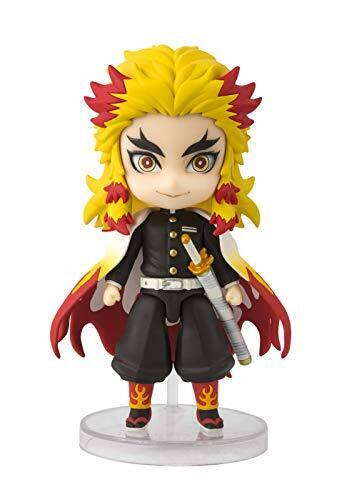 Bandai Figuarts Mini Demonio Slayer: Kimetsu Nessun Yaiba Kyojuro Rengoku Figura
