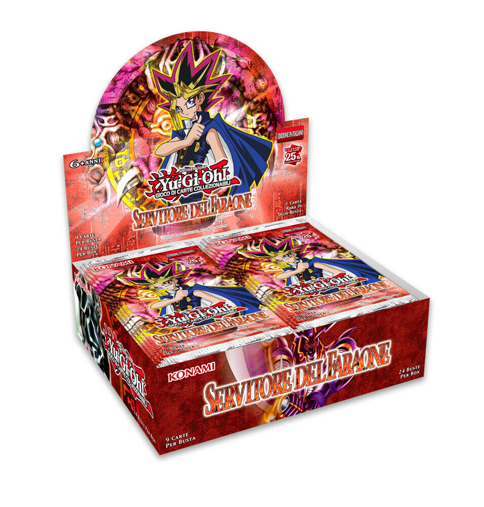 Yu-Gi-Oh! Servitore del Faraone unlimited 25th Quarter Century display 24 bus...