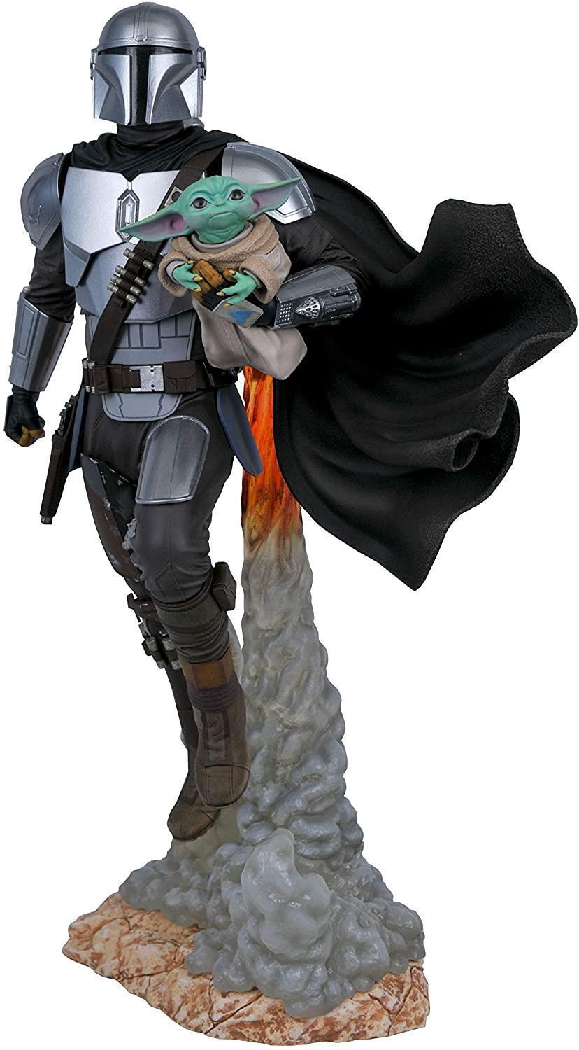 Star Wars The Mandalorian & Child Milestones Resin Statue DIAMOND SELECT TOYS