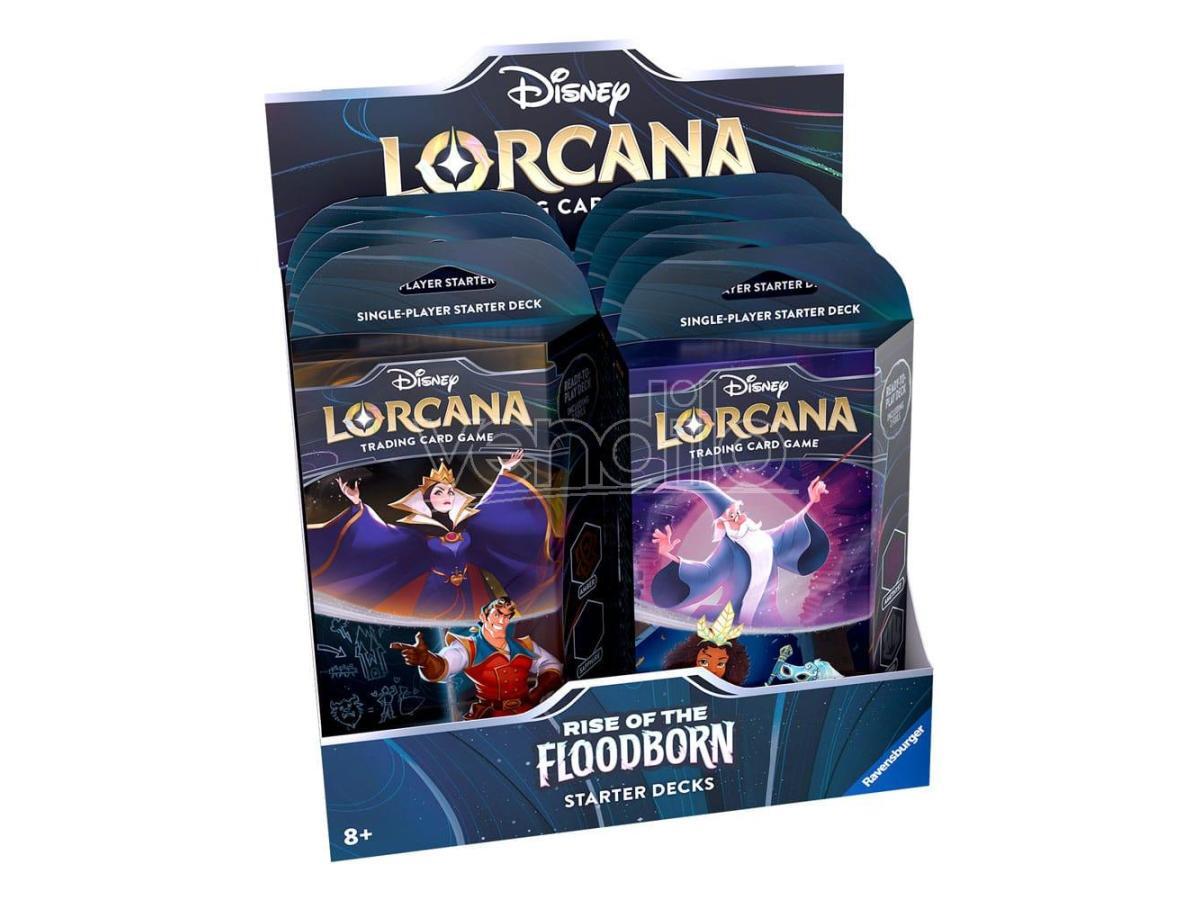 Disney Lorcana TCG - Rise Of The Floodborn Starter Decks Display da 8 Ing Ravens