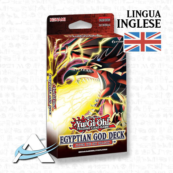 Structure Deck Divinità Egizie Slifer / Egyptian God • INGLESE EGS1 YUGIOH