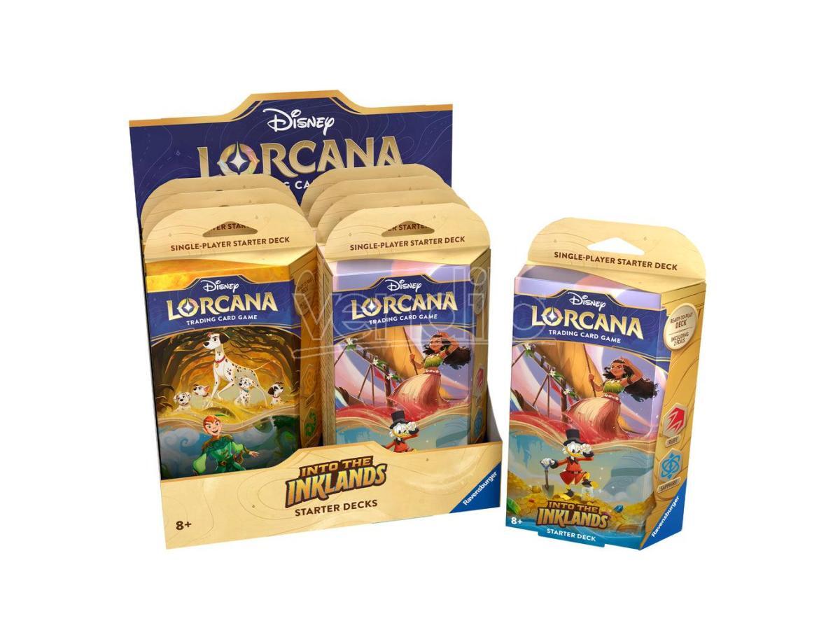 Disney Lorcana - Into the Inklands Starter Deck Display ENG Ravensburger