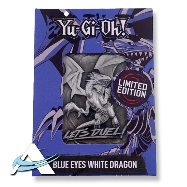 Drago Bianco Occhi Blu • Carta di Metallo Edizione Limitata YUGIOH FANATTIK