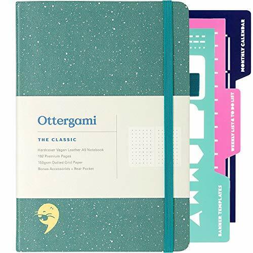 Bullet Dotted Journal A5 | 150gsm Puntinato Carta | Dotted Notebook (Q4s)