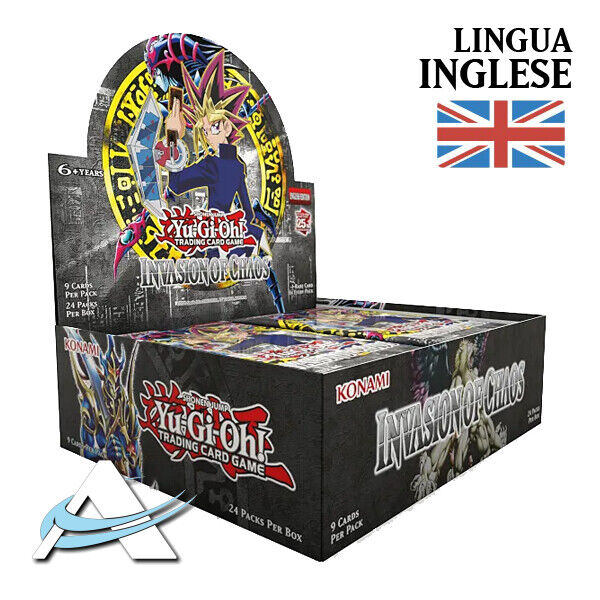 Box INVASIONE DEL CHAOS Invasion of Chaos 25th YUGIOH ENG UNL IOC ANDYCARDS