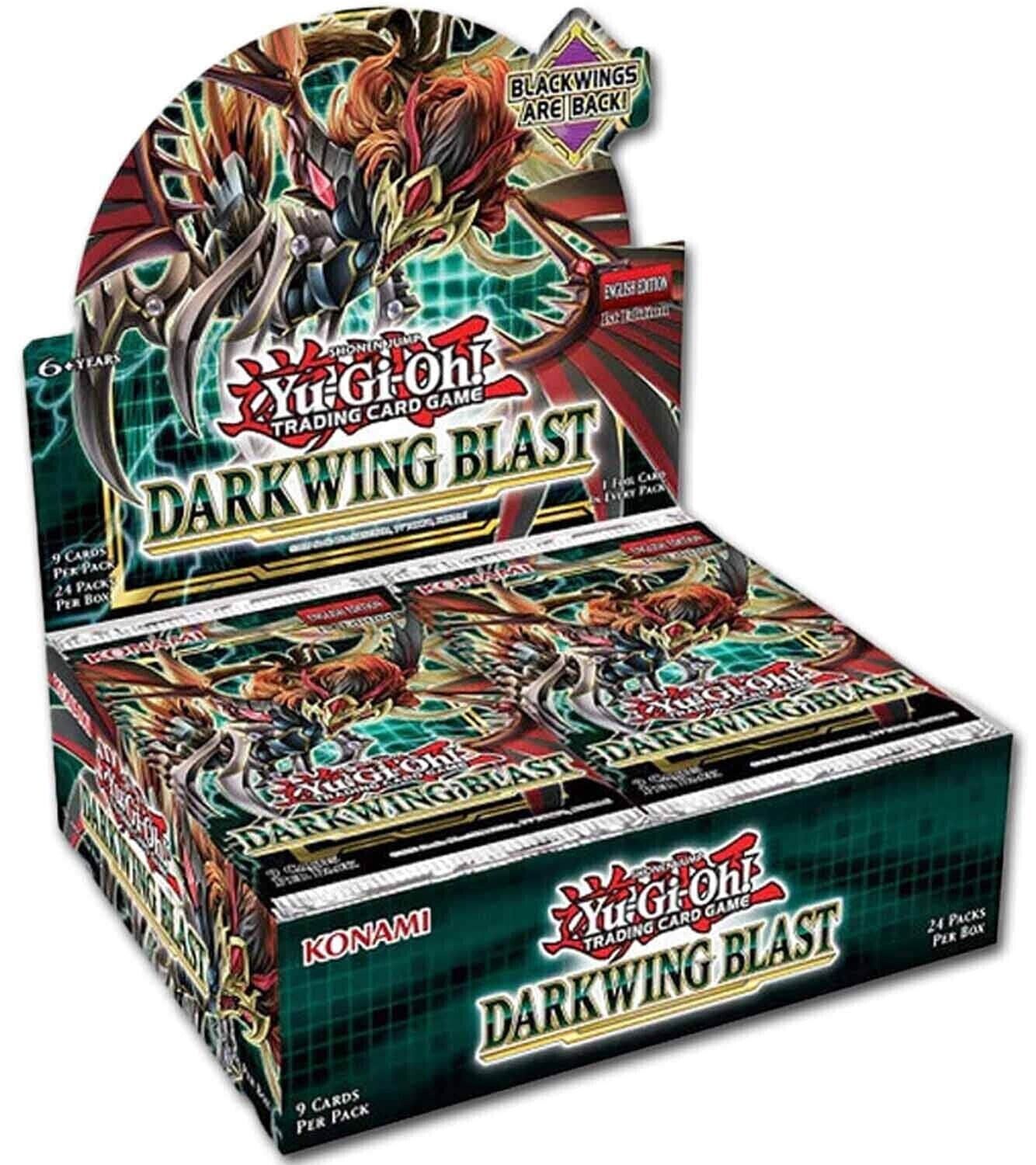 Yu-Gi-Oh! DARKWING BLAST Booster Box 1st Edition - ENGLISH Sealed READY TO SHIP