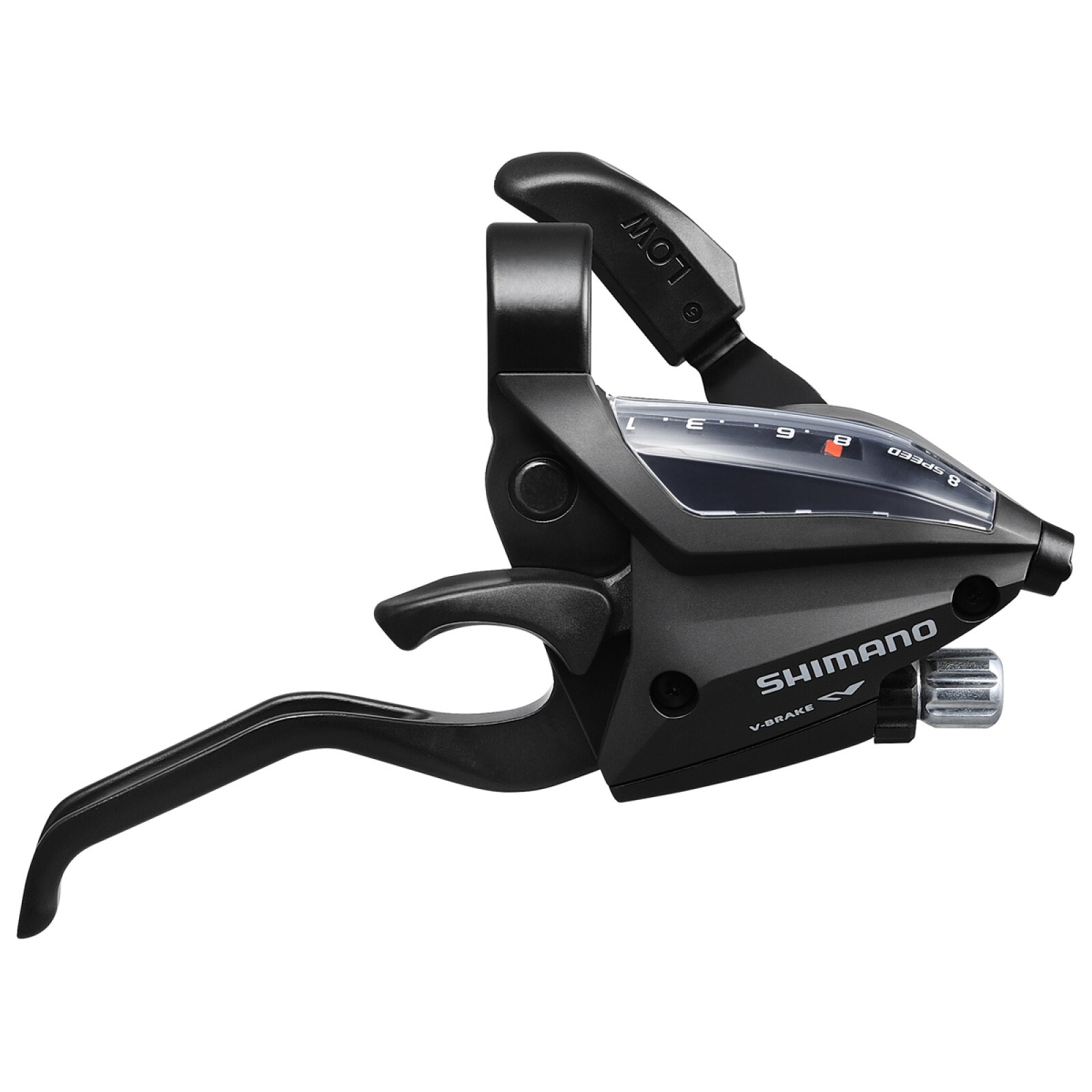 Leva Cambio Freno Destro Shimano Altus ST-EF500 8 Velocità Nero