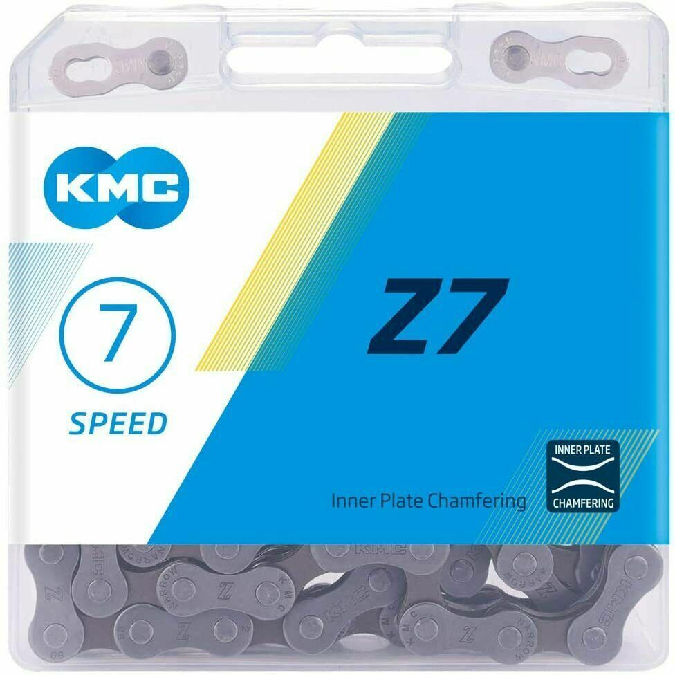 CATENA BICI PER MOUNTAIN BIKE  E CITY BIKE A 6 7 18 E 21 VELOCITA'   Z7 KMC