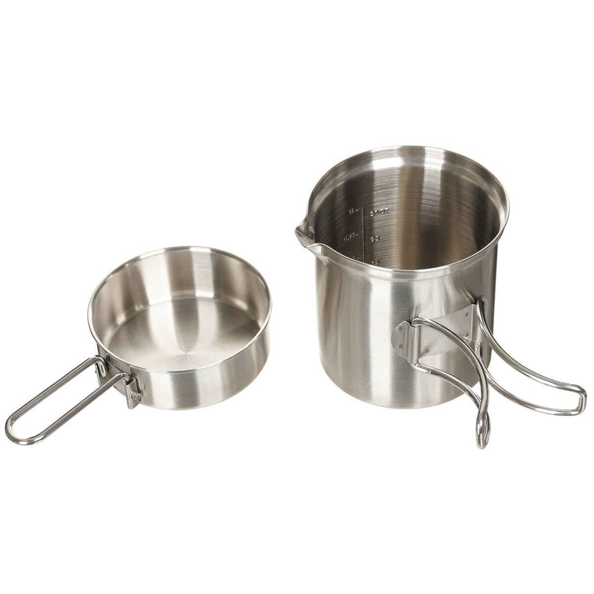 FOX OUTDOOR Kit cucina acciaio inossidabile pentola padella