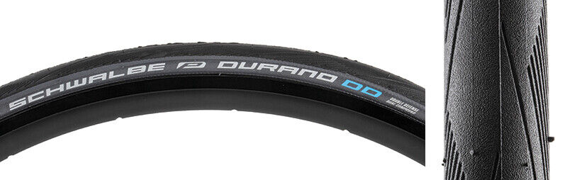 Schwalbe Durano Pneumatici 700x23 DD Performance Greywall E25 Filo Perlina