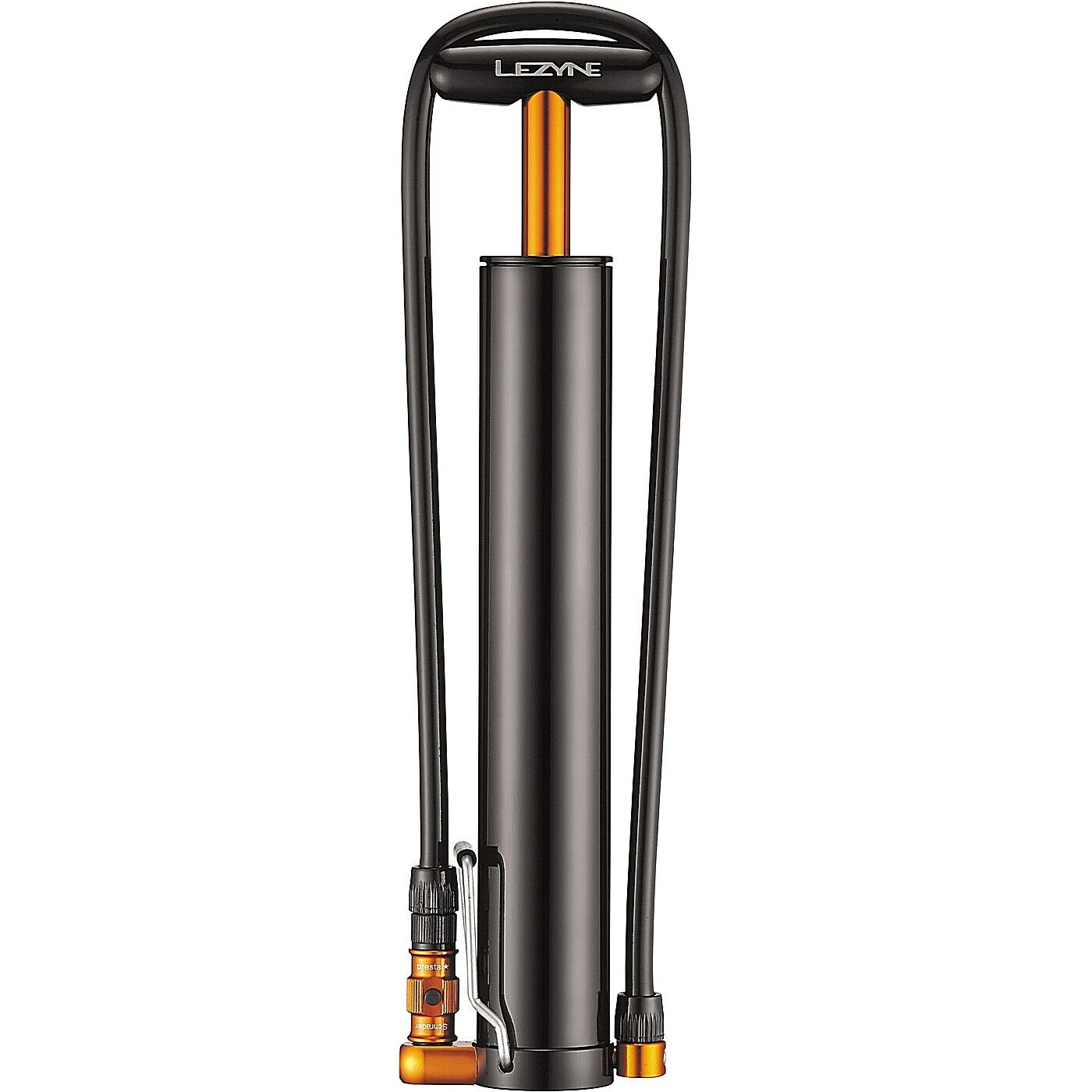 Lezyne micro floor drive xl nero 35 psi Bici