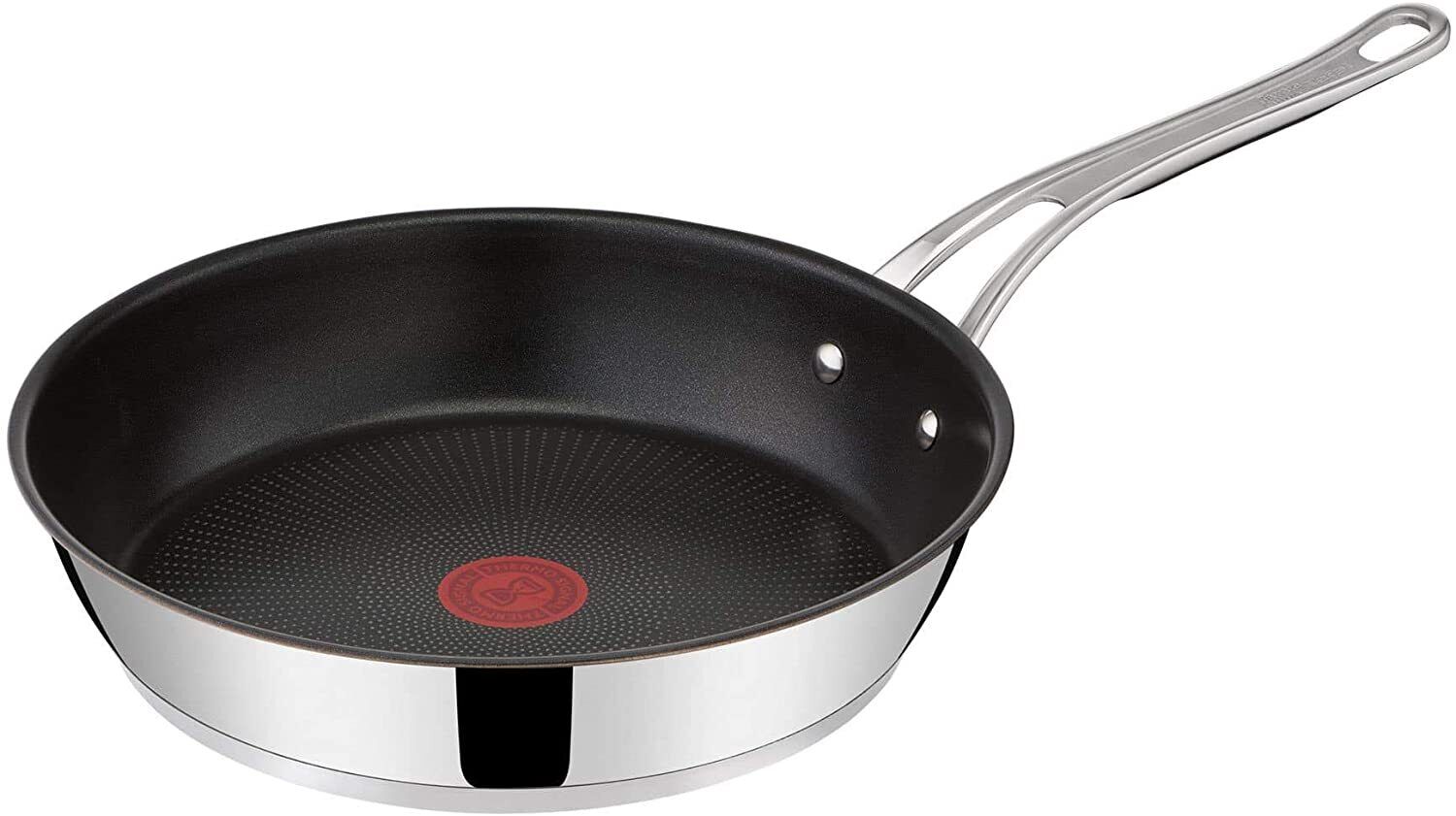 Tefal Jamie Oliver 28cm Acciaio Inox Induzione Padella Nuovo Modello