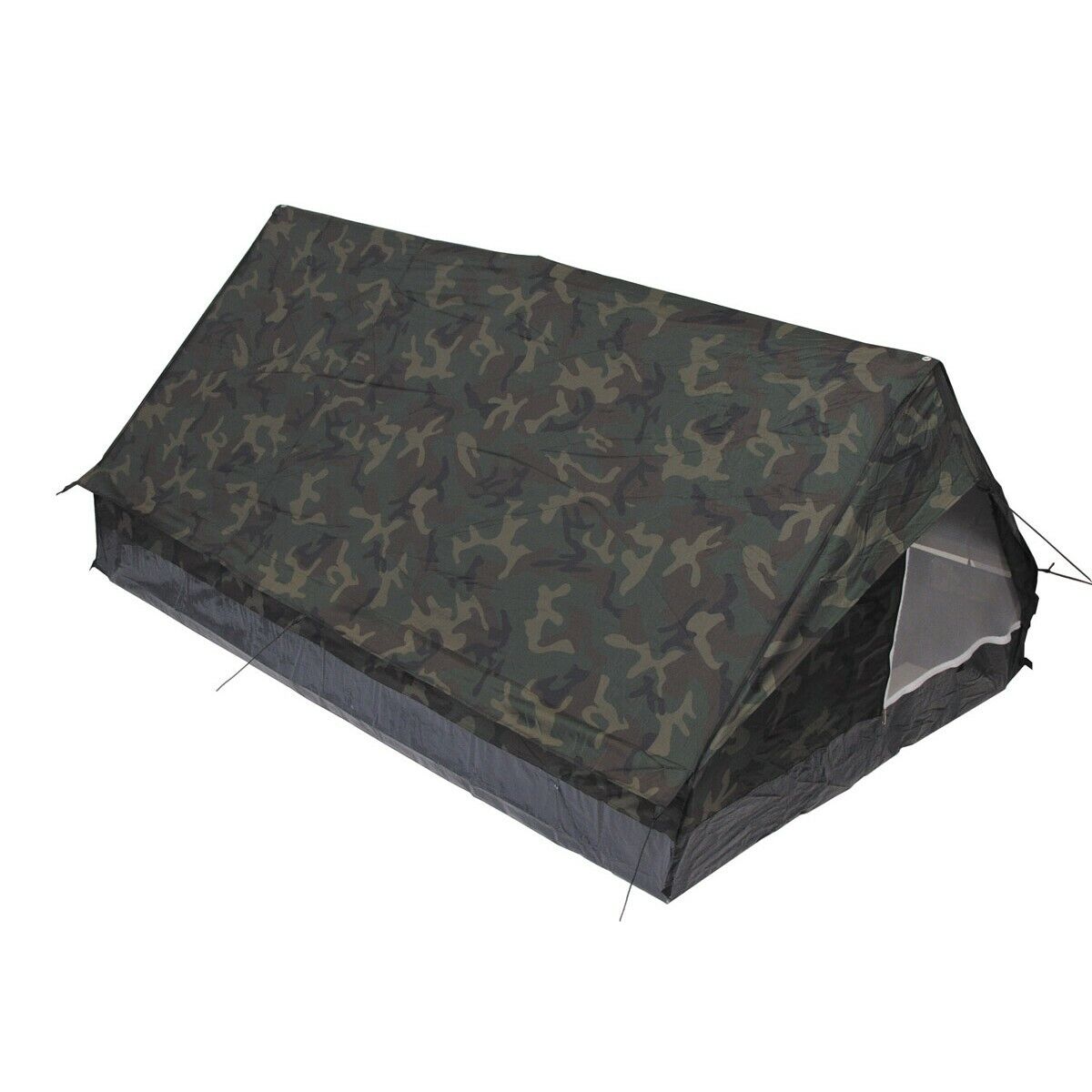 MFH Tenda militare da campeggio escursioni Tent Minipack 2 persone Woodland