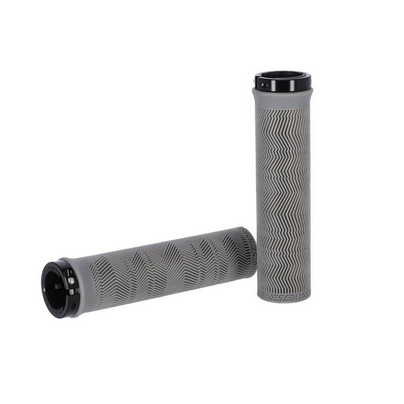 manopole descendant 133mm lock-on grigio TRUVATIV bici mtb