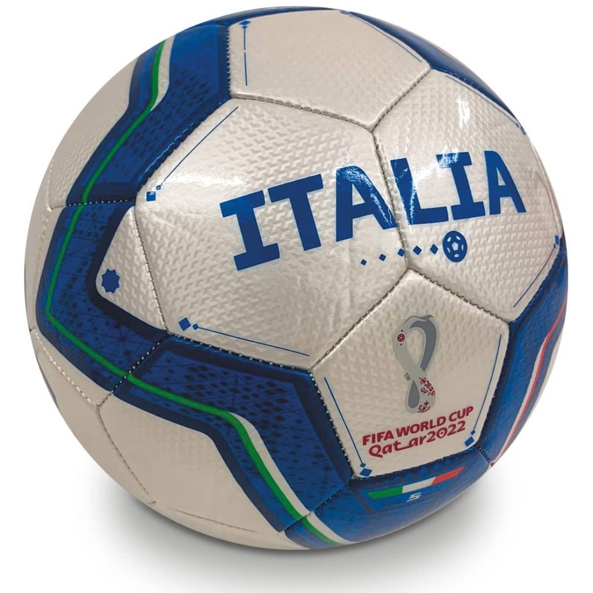 Pallone da Calcio FIFA World Cup Qatar 2022 Italia Misura 5 Ufficiale