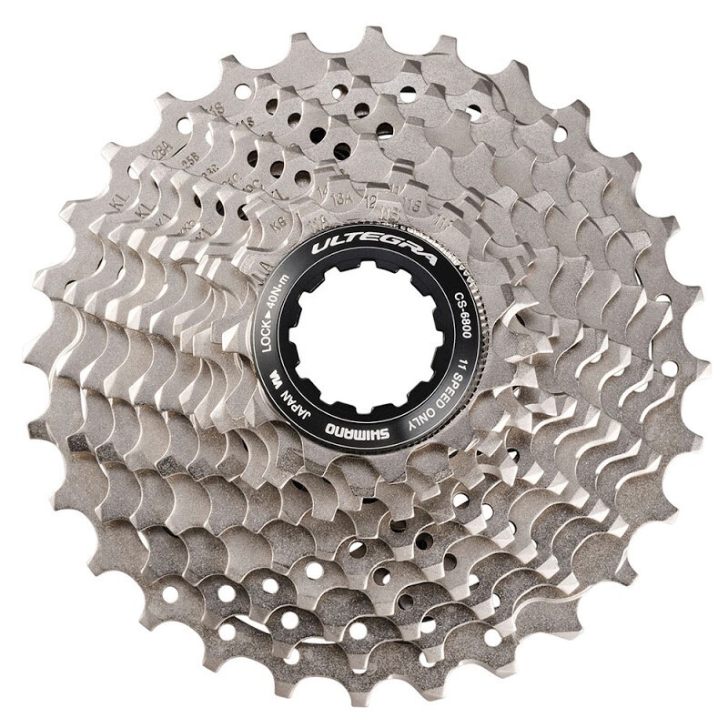 Pacco pignoni SHIMANO ULTEGRA CS-6700 10 velocità 11-25 denti a cassetta silver