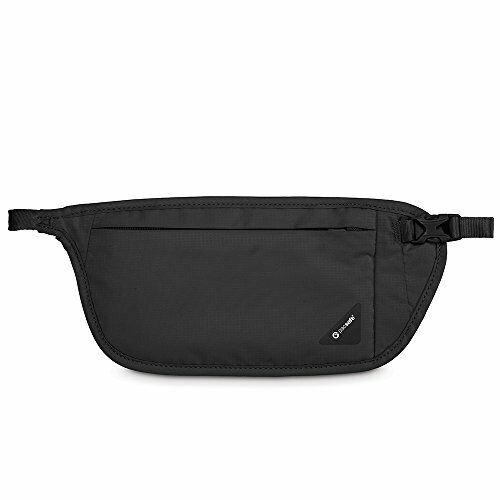 Pacsafe Coversafe V Marsupio portasoldi, 26 cm, Nero (Black) (g3M)